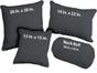 Beefy Bull Graphite Throw Pillows