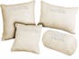 Beefy Bull Natural Throw Pillows