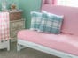 Pink - Solid Organic Cotton Twill Futon Cover 
