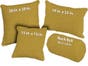 Portland Textured Throw Pillow - Dijon