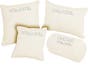 Woven Cotton Bone Throw Pillows