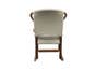 Amish Rocking Chair With Fabric Cushion 