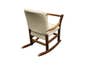 Amish Rocking Chair With Fabric Cushion 