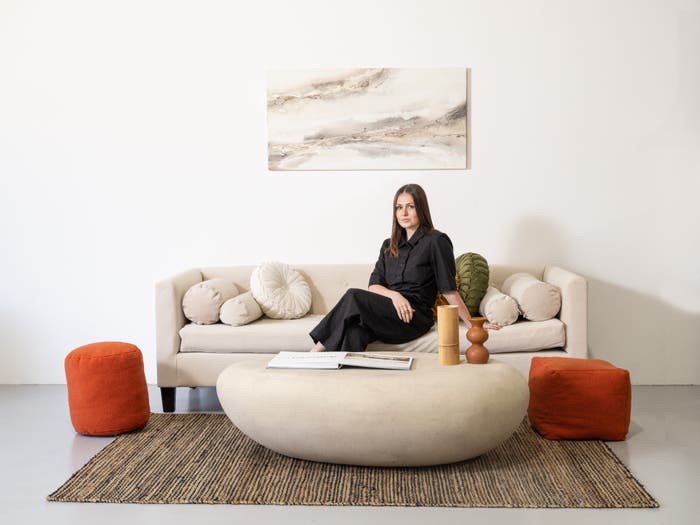Roma Mid Century Modern Sofa - Custom