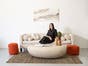 Roma Mid Century Modern Sofa - Custom