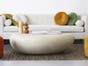 River Stone Coffee Table - Roman Stone