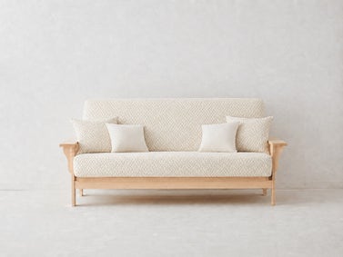 SACO NATURAL Cotton Futon Cover Okeo Tex