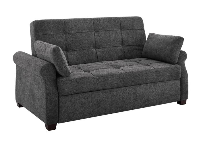 Hampton Grey Serta Loveseat Sofa Bed