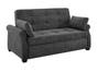 Hampton Grey Serta Loveseat Sofa Bed