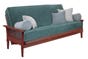 Mino Wood Futon Frame in Honey Oak / Teak
