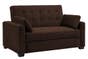 Brown Sofa Bed Futon Couch