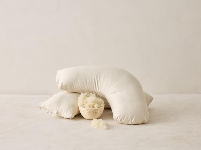 Organic Wool Side Sleeper Pillow