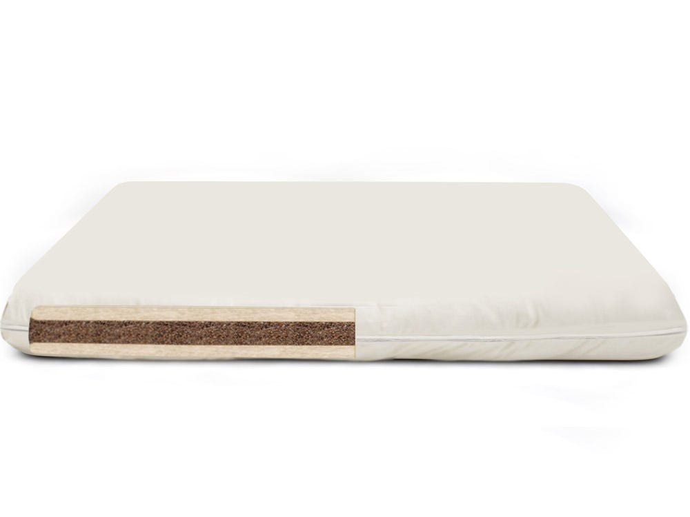 Snuggles Coconut and Wool Crib Mattress - Chemical Free Wool & 4 Coconut - Extra Firm