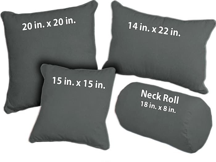 Star Velvet Steel Microfiber Throw Pillows