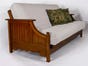 Stone - Solid Organic Cotton Twill Futon Cover 