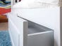 Shaker White Storage Bed