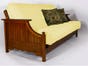 Sun - Solid Organic Cotton Twill Futon Cover - Choose Size