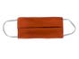 Washable Silk Face Mask With Organic Cotton Sweet Potato Orange For Children & Adults