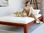 Japanese Tatami Bed in Honey Oak Stain