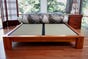 Japanese Tatami Bed in Honey Oak Stain