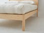 The Tenor (Timber Ridge) Natural Bed Frame - Choose Size