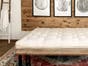 Pure Comfort Natural Cotton Mattress - Organic Cotton Mattress Medium Firm With Wool & MicroCoils - The Futon Shop