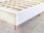 Hemp Upholstered Platform Bed