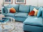 Organic Ottoman 30x30 Modular - Modern Modular Ottoman - Custom