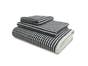Chevron Fume Ivory Towel