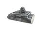 Chevron Fume Ivory Towel