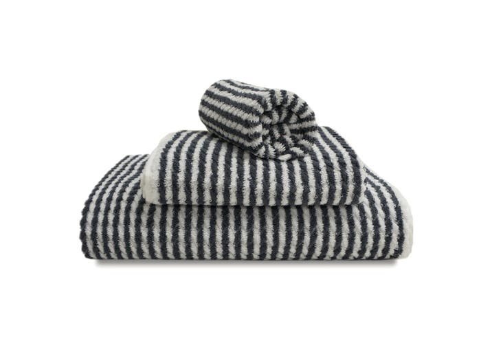 Chevron Fume Ivory Towel