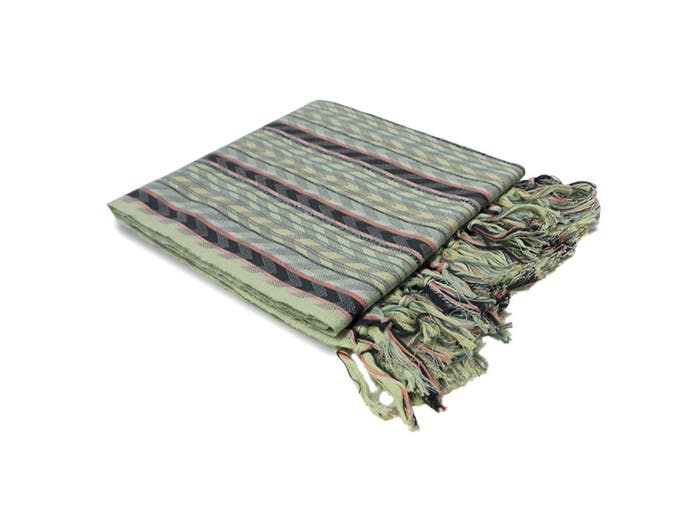 Chevron Green Pestemal