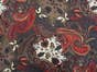 Paisley Brown Organic Cotton and Silk Face Mask For Children & Adults