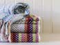 Herringbone Stone Multi Color Towel 
