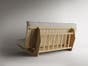Tokyo Bi-Fold Japanese Wood Futon Frame