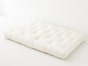 Pure Rest Wool Wrapped Chemical Free Cotton Mattress - Chemical Free Cotton Futon Mattress With Wool - The Futon Shop