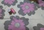 Uncomplicated Pink Grey Percale  - Pattern Organic Cotton Futon Cover