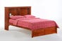 Vanilla Platform Bed Frame Cherry K Series