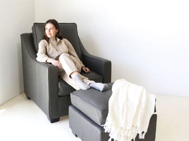 Victoria Leather Sofa - The Futon Shop
