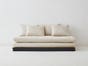 Wabi Sabi Japanese Tatami King Bed Set - Natural Wool