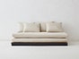 Wabi Sabi Japanese Tatami King Bed Set - Natural Wool