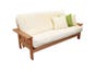 Cornerstone Wood Wide Flat Arm Shaker Amish Futon Frame