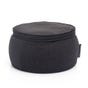 Ambient Lounge Wing Ottoman Black Sapphire