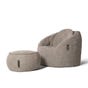 Ambient Lounge Wing Ottoman Eco Weave