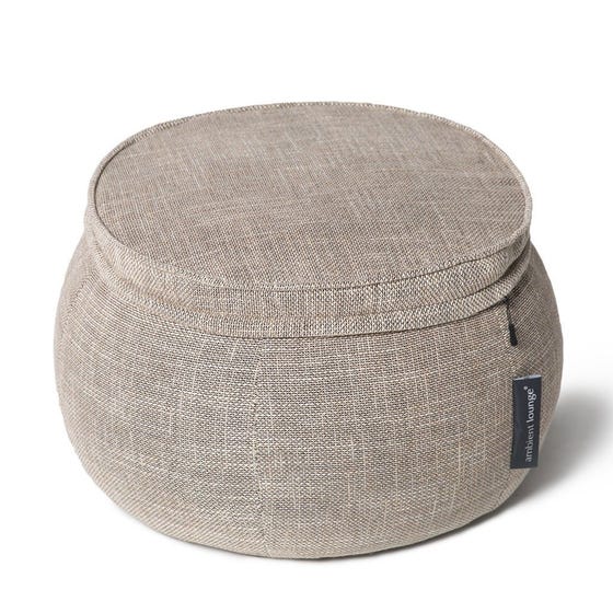 Ambient Lounge Wing Ottoman Eco Weave