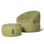 Ambient Lounge Wing Ottoman Lime Citrus
