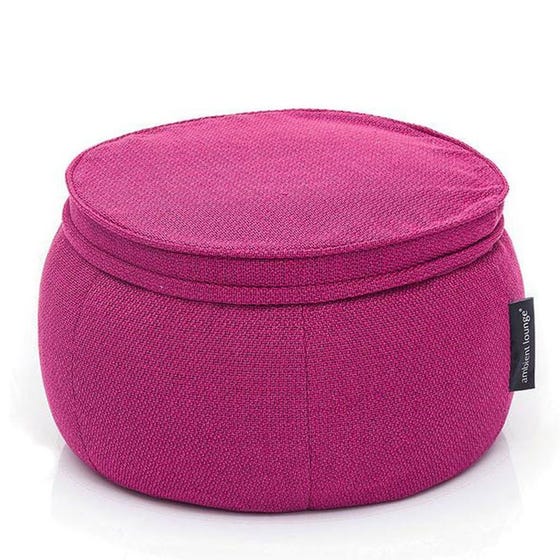 Ambient Lounge Wing Ottoman Sakura Pink