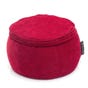 Ambient Lounge Wing Ottoman Wildberry Deluxe