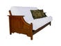 Winter White - Solid Organic Cotton Twill Futon Cover 