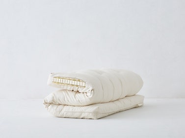 All Natural Latex Shikibuton Mattress - Wool Folding Futon&#